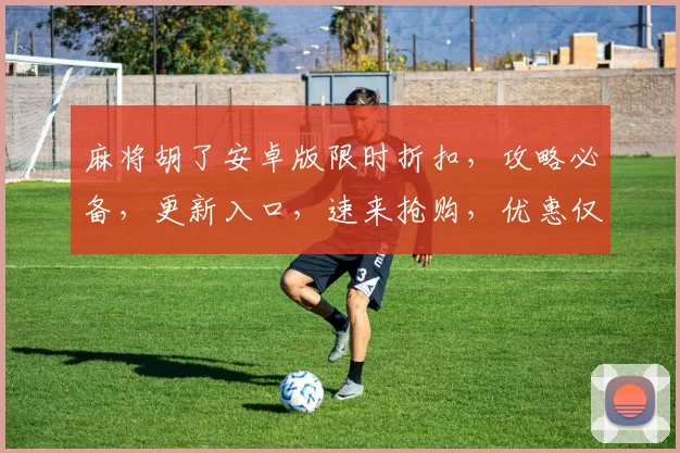 麻将胡了安卓版限时折扣，攻略必备，更新入口，速来抢购，优惠仅此一时
